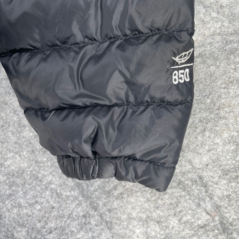 LL Bean Ultralight 850 Down Jacket Men Medium Black DownTek Water Repellent Gorp - Picture 15 of 16
